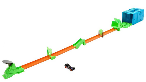 Hotwheels Toxic Super Jump Track Builder Set