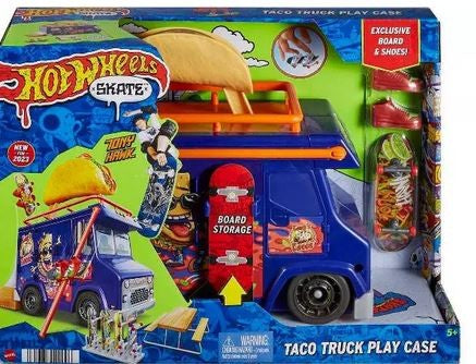 Hot Wheels Skate Tony Hawk Taco Truck Play Case