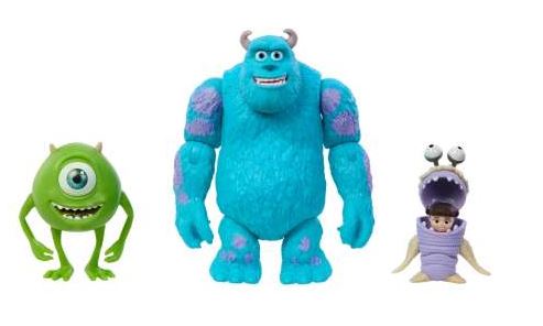 Disney Pixar Movie Monsters Ink 3 Figure Pack