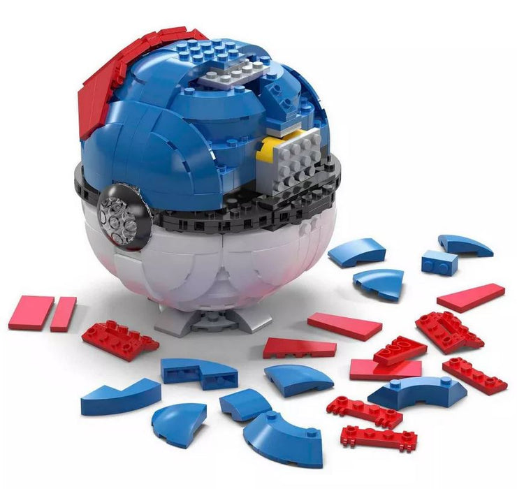 Mega  Blokspoke'mon Jumbo Super Great Ball Geante (300) Pc