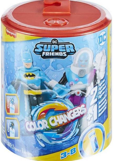 Dc Super Friends Color Changers 2 Fig Pack