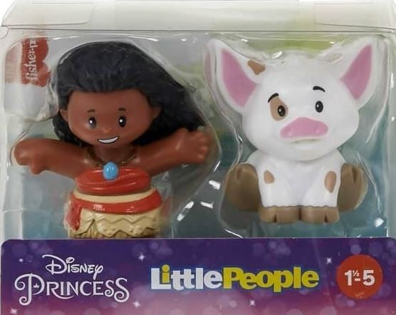 Disney Princess Moana & Pua, Little People Toys