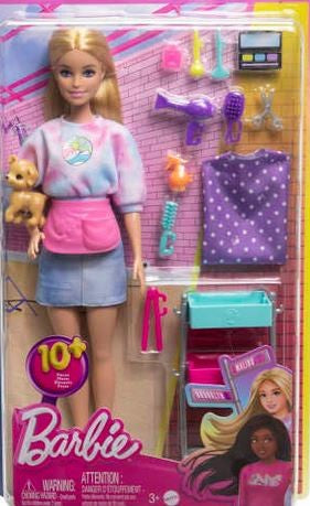 Malibu Barbie Stylist Doll Hnk95-0