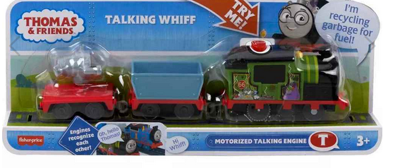 Fisher-price Talking Whiff Motorized Engine Ages:3+