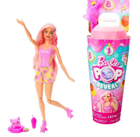 Barbie Pop Reveal Juicey Fruits Strawberry Doll
