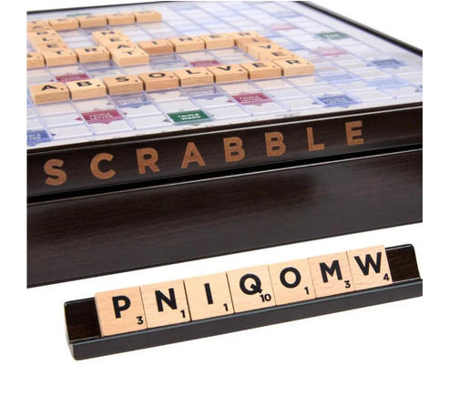 Scrabble 75th Anniversary Edition 2-in-1 With Spinning Turntable