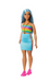 Barbie Fashionista Doll Rainbow Outfit With Blue Hair