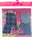 Barbie Fashion Outfit Denim Look With Hand Bag 2pack