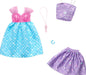 Barbie Fashion Outfit Mermaid Theme With Necklace & Ring