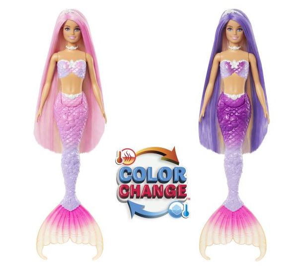 Barbie Feature Colour Change Mermaid Doll Hrp97-0 — ToyWauchope