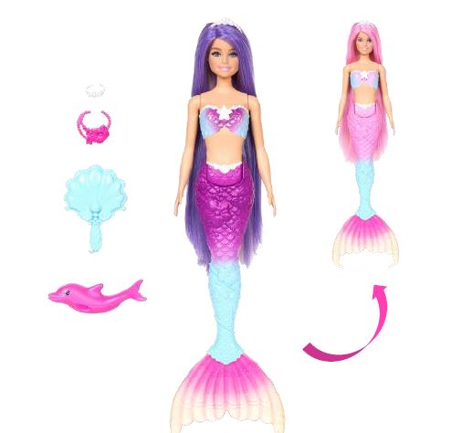 Barbie Feature Colour Change Mermaid Doll Hrp97-0