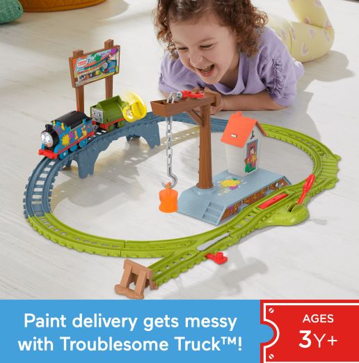 Thomas & Friends Paint Delivery Set Motorized Fisher-price