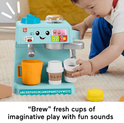 Fisher-price Laugh N Learn & Serve Toddler Coffee Cafe Toy
