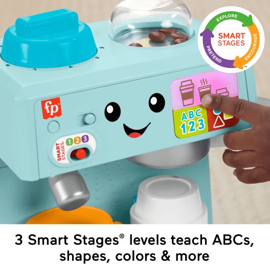 Fisher-price Laugh N Learn & Serve Toddler Coffee Cafe Toy