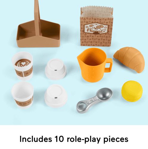 Fisher-price Laugh N Learn & Serve Toddler Coffee Cafe Toy