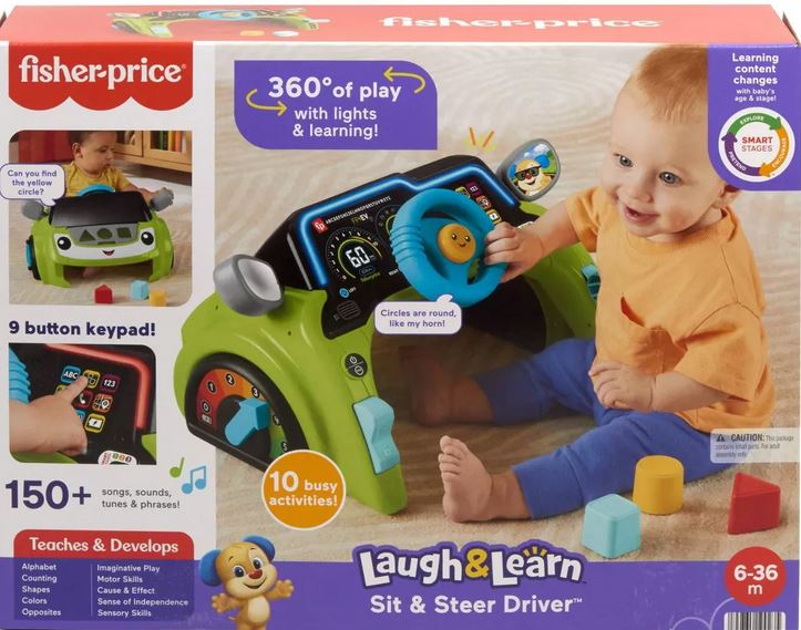 Fisher-price Laugh & Learn Sit & Steer Driver