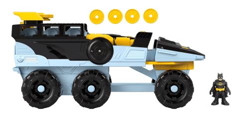 Imaginext Dc Transforming  Bat Tank Vehicle + Figure With Lights & Sound