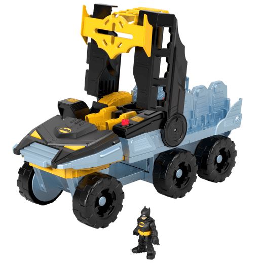 Imaginext Dc Transforming  Bat Tank Vehicle + Figure With Lights & Sound