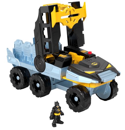 Imaginext Dc Transforming  Bat Tank Vehicle + Figure With Lights & Sound