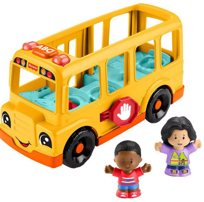 Fisher-price Lil People School Bus With Light & Sounds