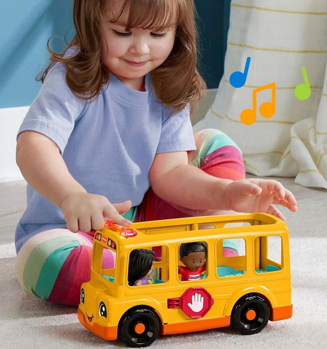 Fisher-price Lil People School Bus With Light & Sounds