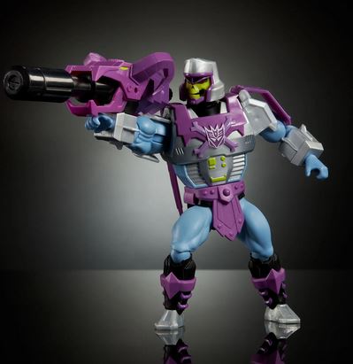 Master Of The Universe X Transformers Megatron Armor Skeletor