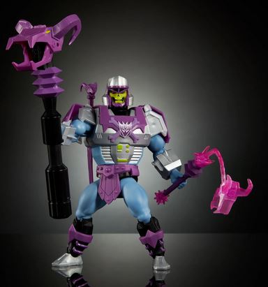 Master Of The Universe X Transformers Megatron Armor Skeletor