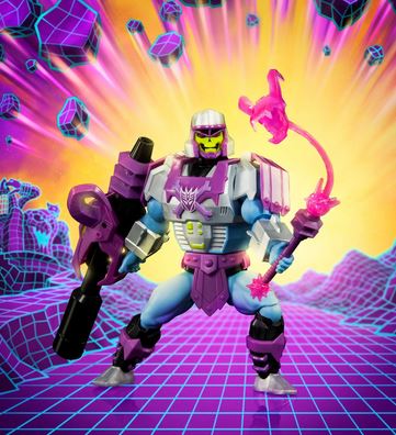 Master Of The Universe X Transformers Megatron Armor Skeletor