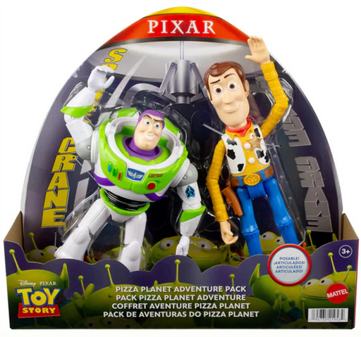 Pixar 7 Inch Buzz And Woody 2 Pack