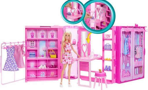 Barbie Dream Closet With Doll & Accessories