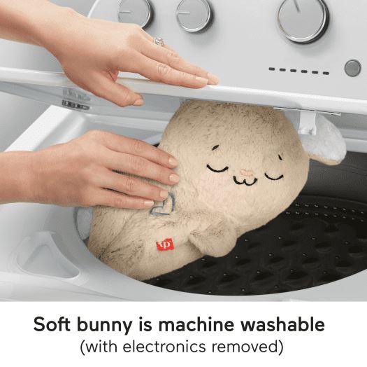 Fisher-price Soothe & Settle Bunny Plush With Calming Sound