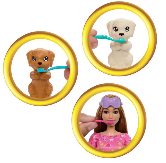 Barbie Puppy Slumber Party Doll Playset