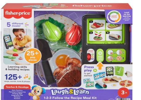 Fisher-price Laugh N Learn 123 Follow Recipe Meal Kit Toy