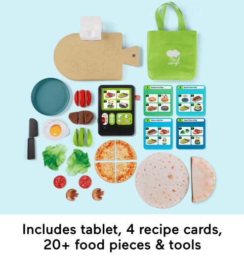 Fisher-price Laugh N Learn 123 Follow Recipe Meal Kit Toy