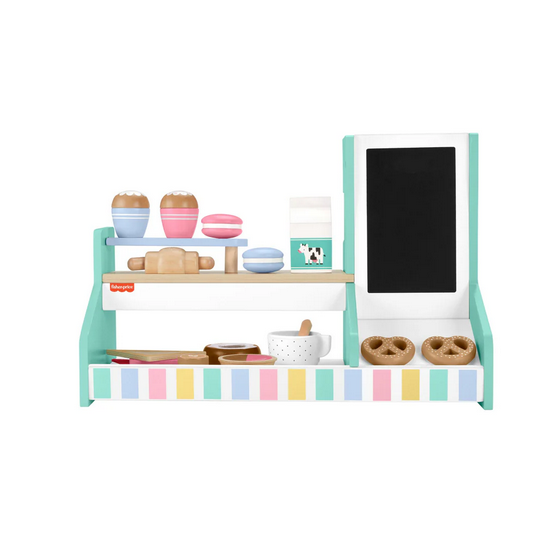 Fisher Price Wooden Coffee Shop Set