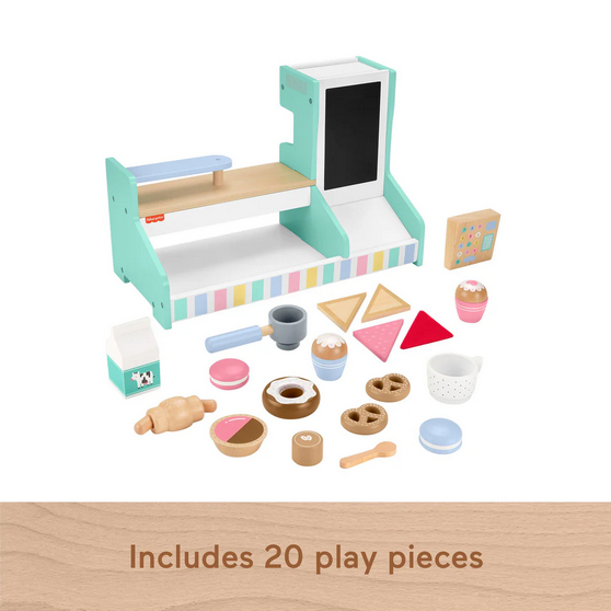 Fisher Price Wooden Coffee Shop Set