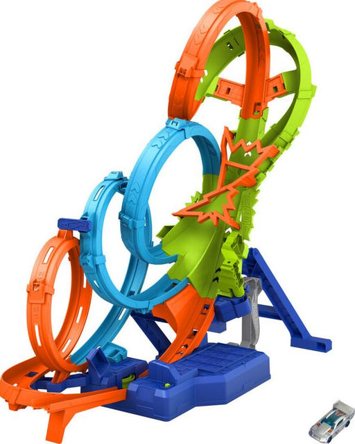 Hot Wheels Action Power Loops  Track Playset