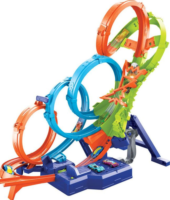 Hot Wheels Action Power Loops  Track Playset