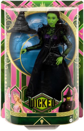 Wicked Elphaba Doll Hxt62-0