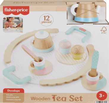 Fisher-price Wooden Tea  Party Set 