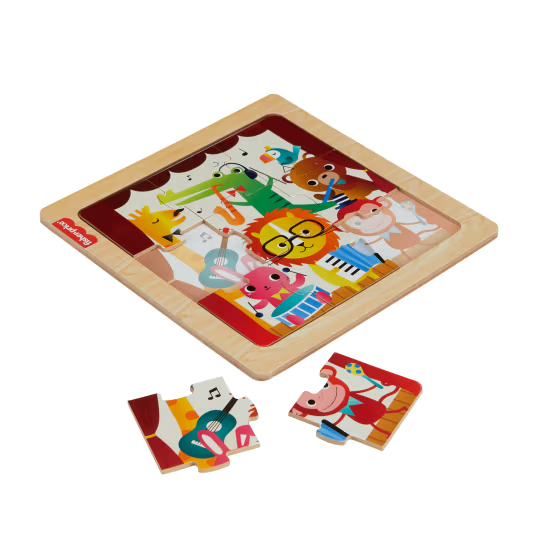 Fisher Price Wooden Jigsaw Puzzle Assorted