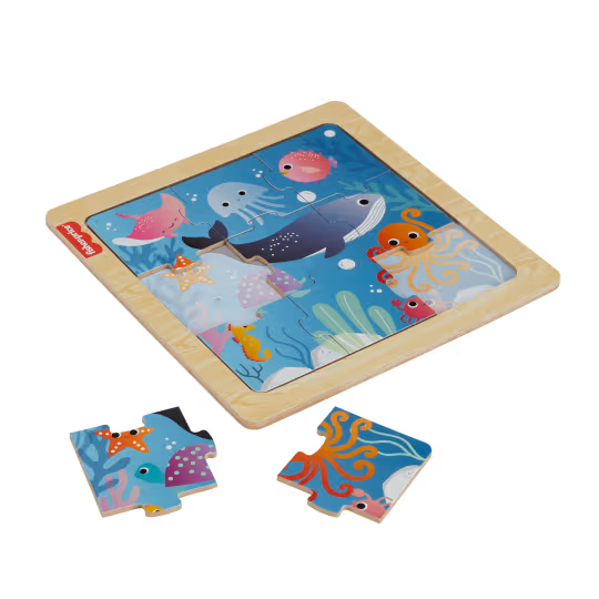 Fisher Price Wooden Jigsaw Puzzle Assorted