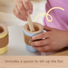 Fisher Price Wooden Coffee To Go Babychino Set