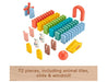 Fisher-price Wooden Domino Run Set