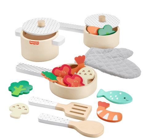 Fisher-price Wooden Pots Set