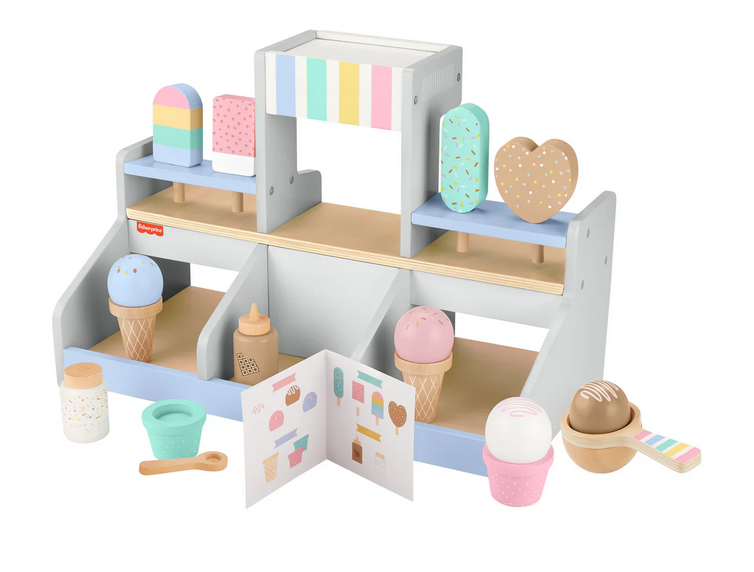 Fisher Price Wooden Ice Cream Shop Set