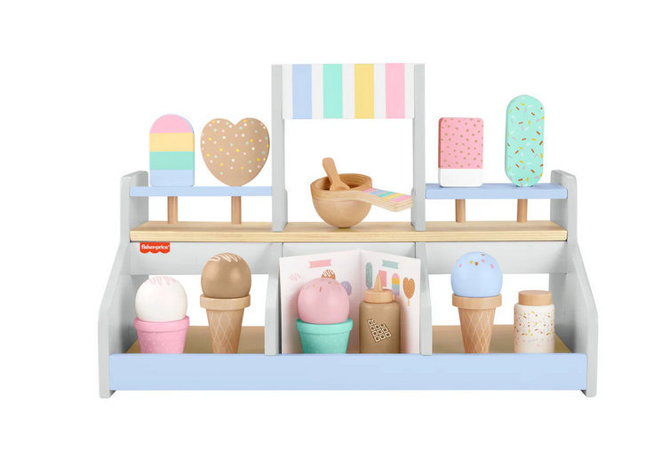 Fisher Price Wooden Ice Cream Shop Set