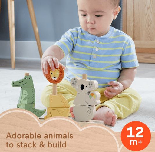 Fisher-price Wooden Stack & Sort Animals