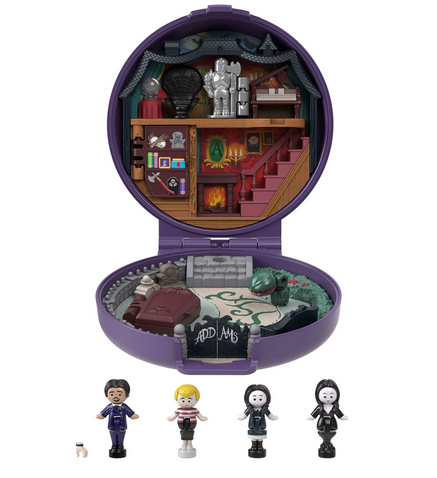 Polly Pocket Collector The Addams Family Compact Set