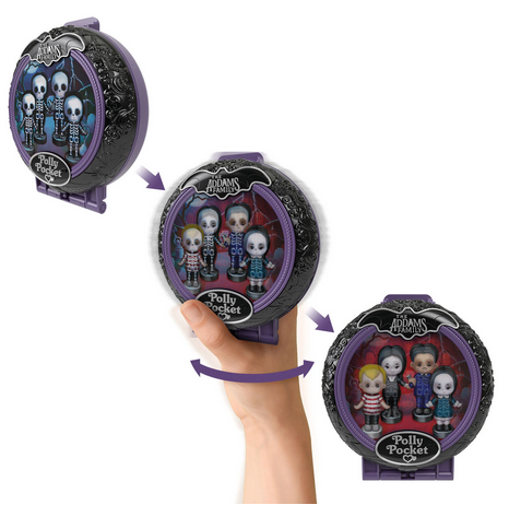 Polly Pocket Collector The Addams Family Compact Set